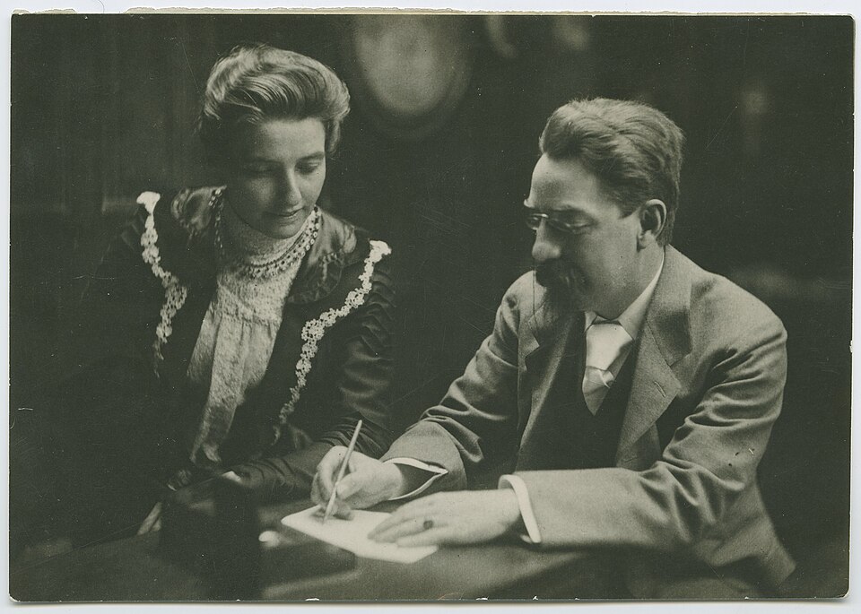 Photograph of Sidney Webb, economist and Fabian Society reformist