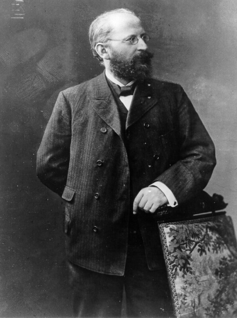 Portrait of Eduard Bernstein, German social-democratic theorist and politician