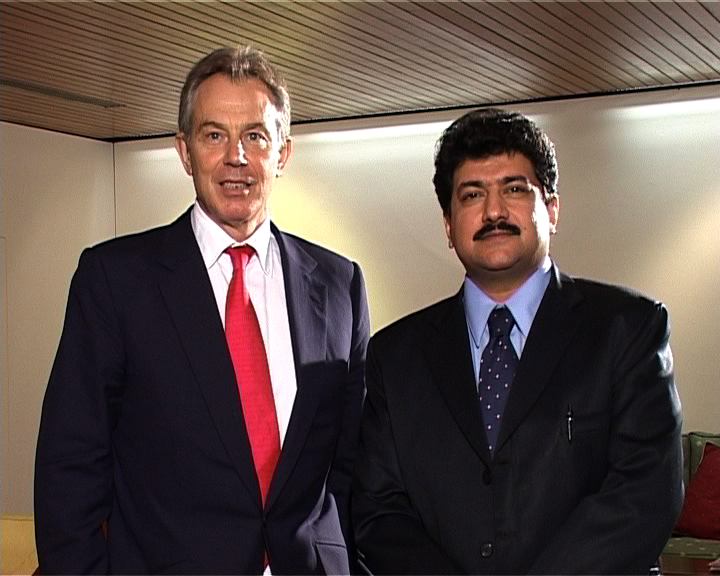Tony Blair, leader of the UK Labour Party and former Prime Minister