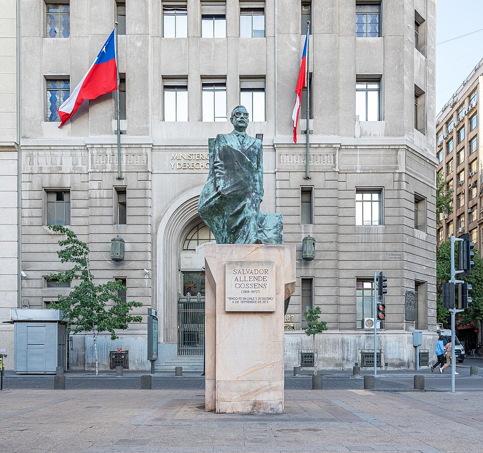 Salvador Allende, president of Chile and socialist leader