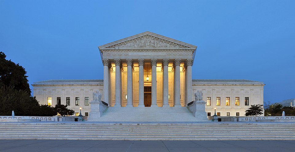 The Supreme Court of the United States building in Washington, D.C.