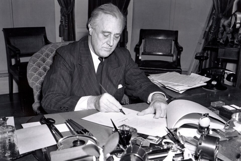 Franklin D. Roosevelt, 32nd President of the United States