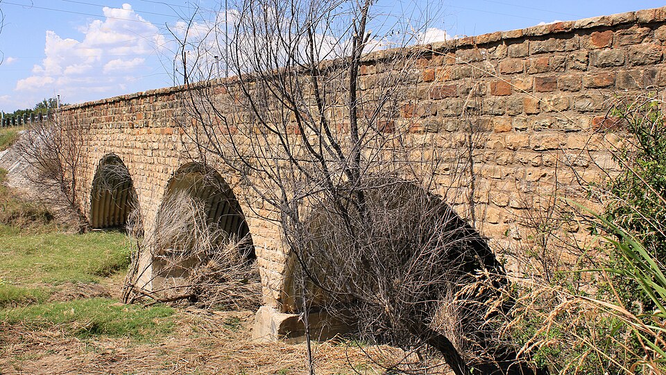 A bridge in Tennessee built by the Works Progress Administration (WPA)