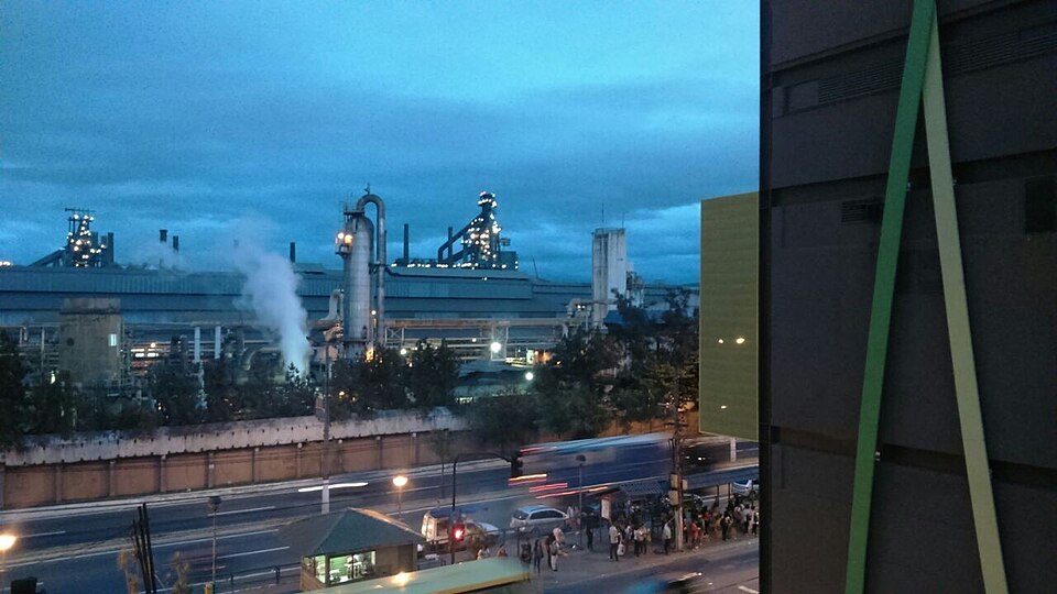 Companhia Siderúrgica Nacional steel plant in Volta Redonda, symbol of Brazil's industrialization