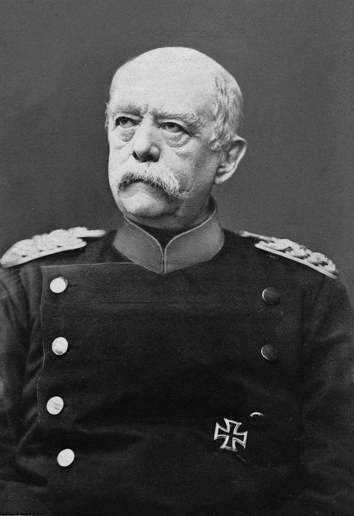 Otto von Bismarck, German chancellor and architect of early social legislation